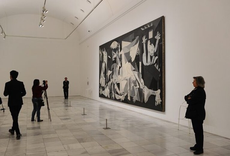 "Guernica", conservato presso il Museo Reina Sofia di Madrid
