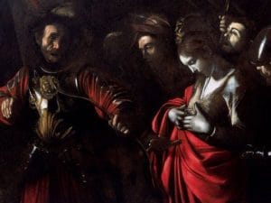 Caravaggio, "Il martirio di Sant'Orsola" (1610), Palazzo Zevallos, Napoli