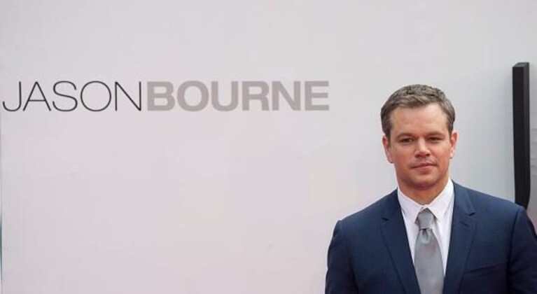 Matt Damon ha interpretato il personaggio di Jason Bourne nella fortunata serie cinematografica