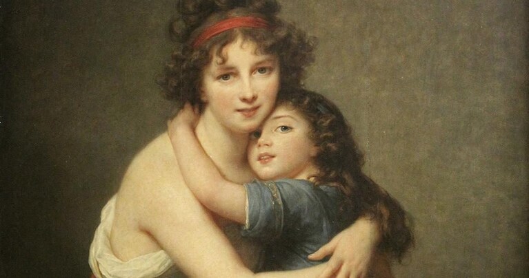 Madam Le Brun, Autoritratto