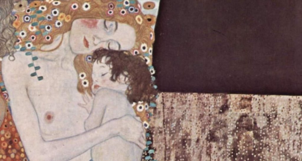 Gustav Klimt, "Le tre età della donna" (1905), Galleria Nazionale d'Arte Moderna, Roma