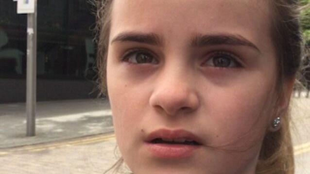 Nevie Hemblys, 9 anni (MailOnline).