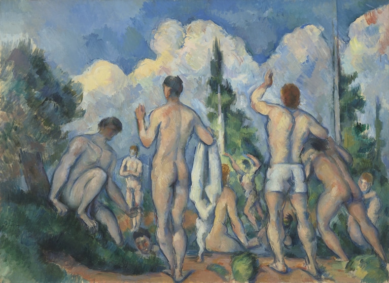 Paul Cézanne, I Bagnanti (1890-1892), Museo d'Orsay, Parigi