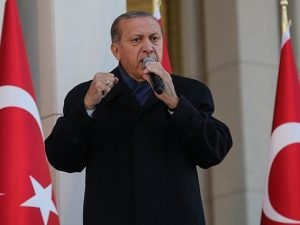 Il presidente della Turchia Tayyip Erdogan (Getty).