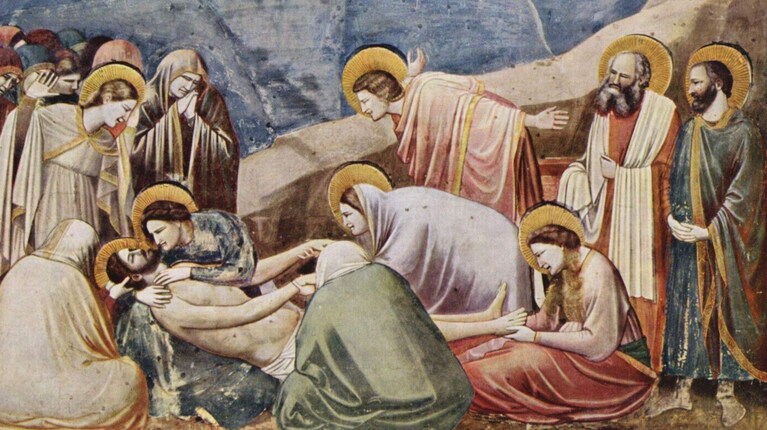 Cappella degli Scrovegni, Compianto sul Cristo Morto