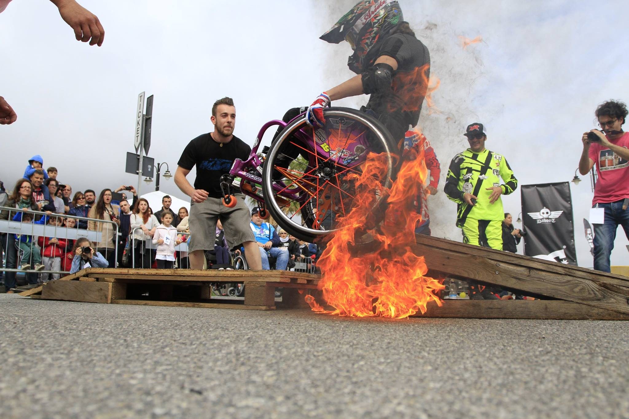 Ilaria Neaf, campionessa di skate in carrozzina (Facebook). 