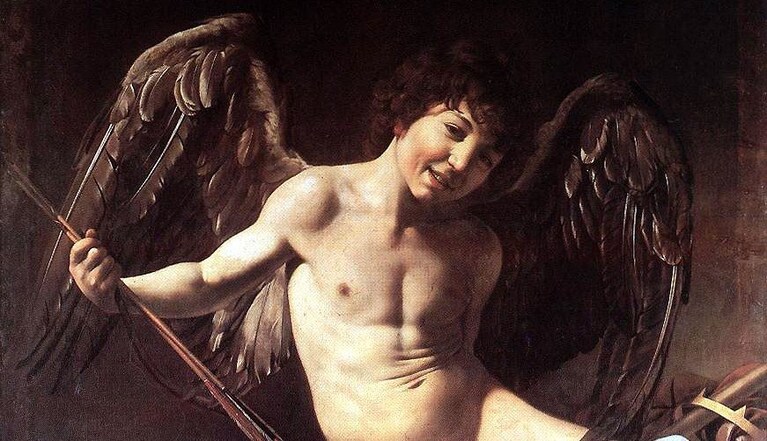 Caravaggio, Amor vincit omnia (1600)
