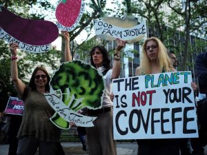 manifestazioni trump clima