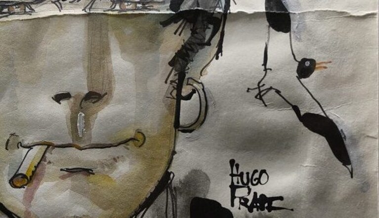 Corto Maltese, una delle illustrazioni che lo hanno reso immortale