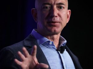 Jeff Bezos, Ceo di Amazon (Getty).