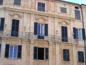 Facciata Casa Leopardi a Recanati