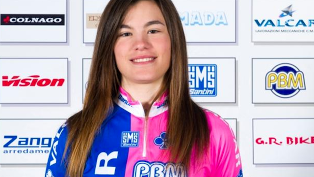 Claudia Cretti, l'atleta 21enne Valcar - PBM protagonista di una terribile caduta