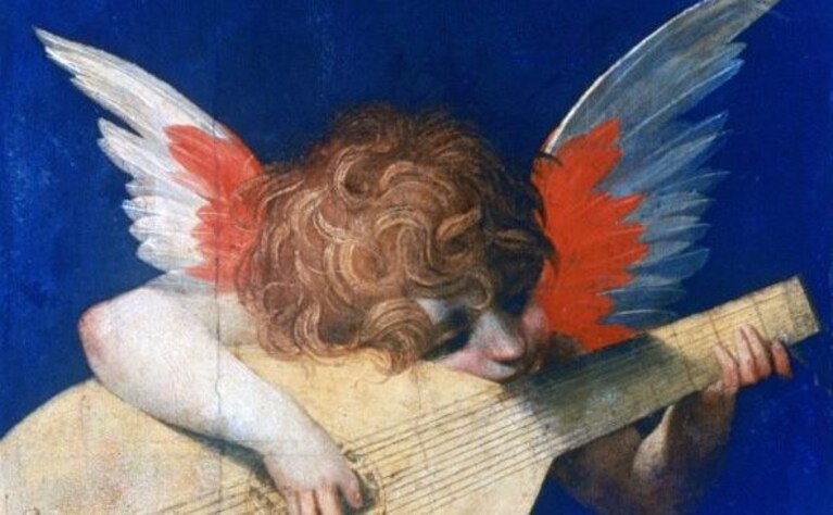 Rosso Fiorentino, Putto che suona (1521)