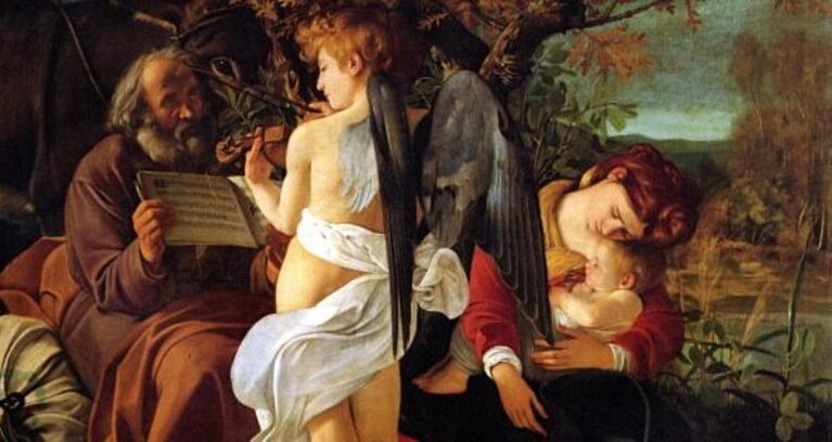Riposo durante la fuga in Egitto (1597)