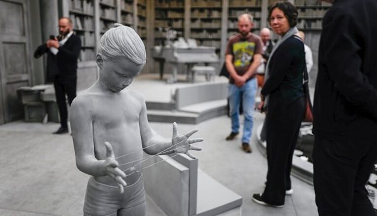 Hans Op de Beeck, 'The Collector's House', Art Basel (2016)