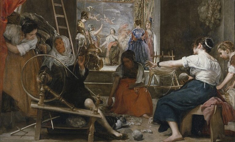 Diego Velázquez, La favola di Aracne (1657), Museo del Prado, Madrid