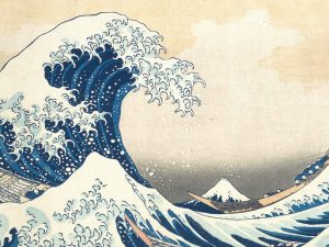 "La grande onda di Kanagawa", dalla serie "Trentasei vedute del Monte Fuji"