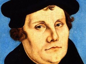 Martin Lutero ritratto da Lucas Cranach il Vecchio.