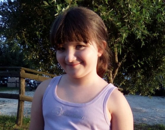 Carlotta Trevisan, 8 anni.