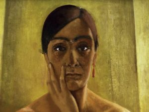 Autoritratto di Anita Rée, una delle "Outsider" raccontate da Accatino nel suo nuovo libro.