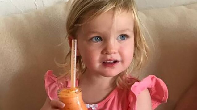 Alanna O'Shaughnessy, 2 anni.