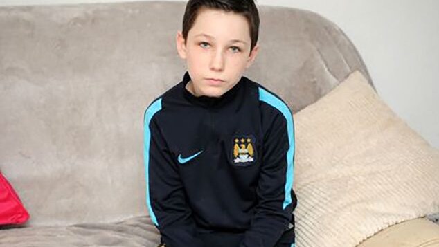 Colby-Lea Saunders, 12 anni (Evening Gazette).