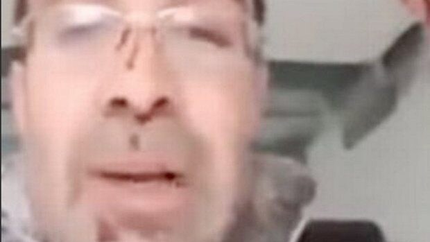 Abu Marwan nella diretta Facebook dopo aver ucciso la moglie.