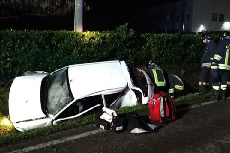 Incidente a Quinto di Treviso (Vigili del Fuoco).