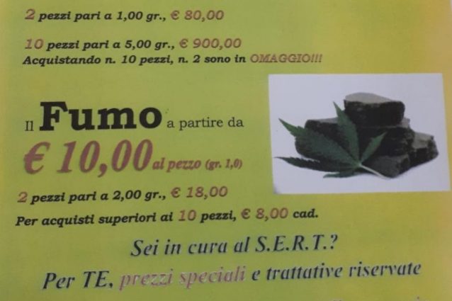 Prendi 3 Paghi 2 Pubblicizzavano Droga Col Volantino Porta Un Amico Avrai Lo Sconto