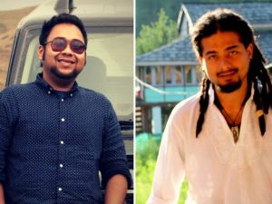 Abhijeet Nath (a sinistra) e Niloptal Das, linciati in India accusati senza prove di aver rapito un bambino (Facebook)