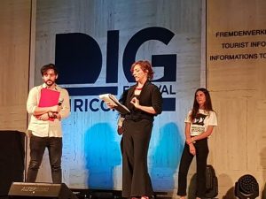 Sacha Biazzo premiato ai DIG Awards 2018.
