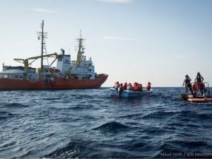 Foto: Sos Mediterranee/Twitter