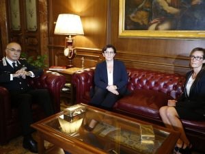 L’incontro tra Elisabetta Trenta, Ilaria Cucchi e Giovanni Nistri