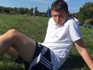 Luca Campanaro, 14 anni.