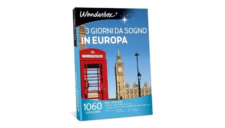 Wonderbox 3 Giorni da sogno in europa