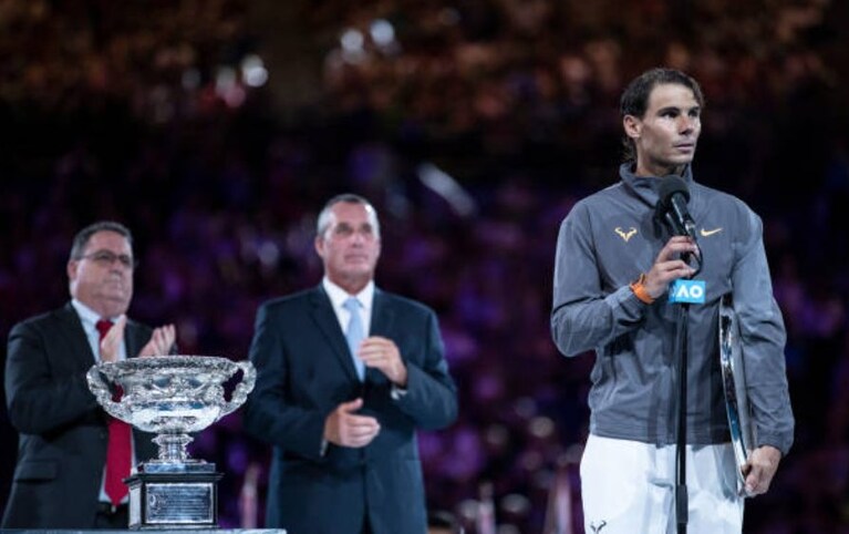 5 finali a Melbourne per Nadal, una vittoria.