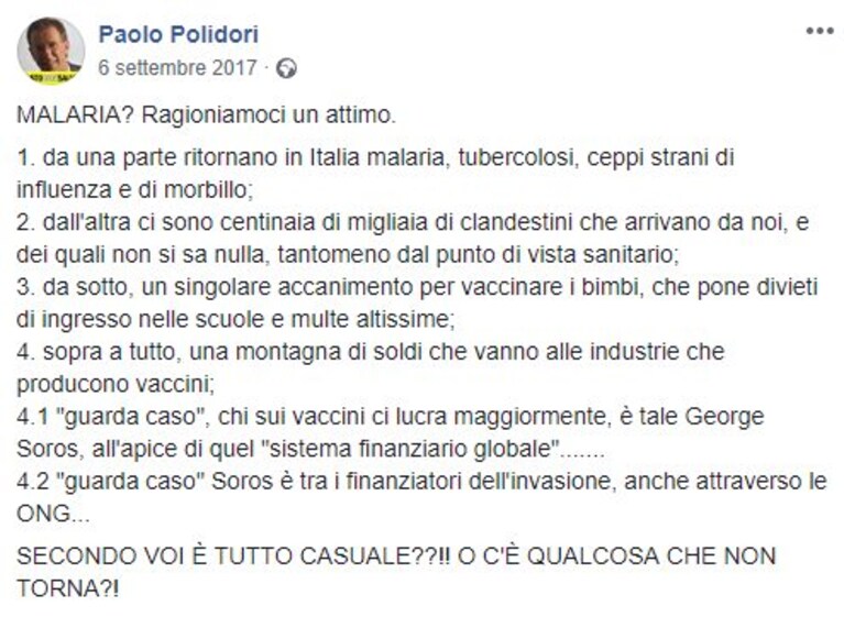 Post di Paolo Polidori