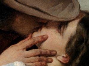 Particolare da Il bacio di Hayez