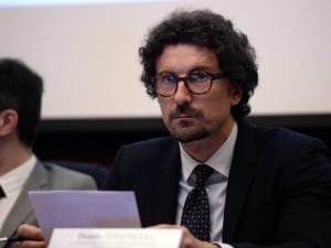 In foto: il ministro dei Trasporti e delle Infrastrutture, Danilo Toninelli.