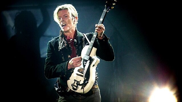 David Bowie in concerto (Getty).