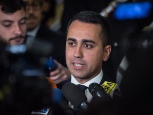 In foto: Luigi Di Maio.