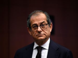 In foto: Giovanni Tria.