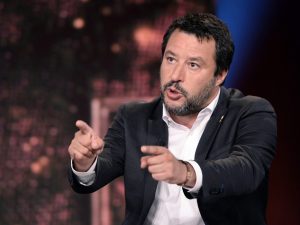 In foto: il ministro dell’Interno, Matteo Salvini.
