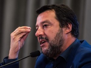 In foto: Matteo Salvini.