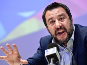 In foto: Matteo Salvini.