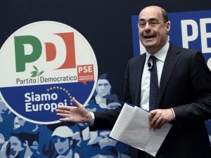 In foto: Nicola Zingaretti.