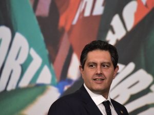 In foto: Giovanni Toti, presidente della regione Liguria ed esponente di Forza Italia.