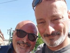 Leonardo Ranieri a dx, Gennaro Ambrosanio (scomparso) a sn