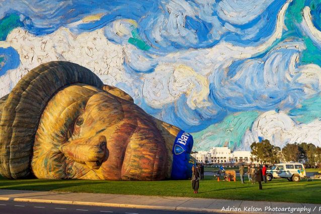 Foto di Adrian Kelson, credit by Goldrush Balooning.