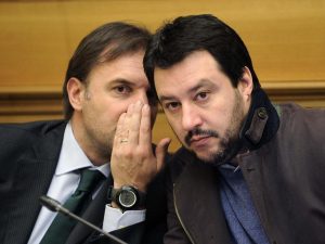 In foto: Massimo Bitonci e Matteo Salvini.